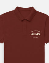 Embroidered college polo shirts